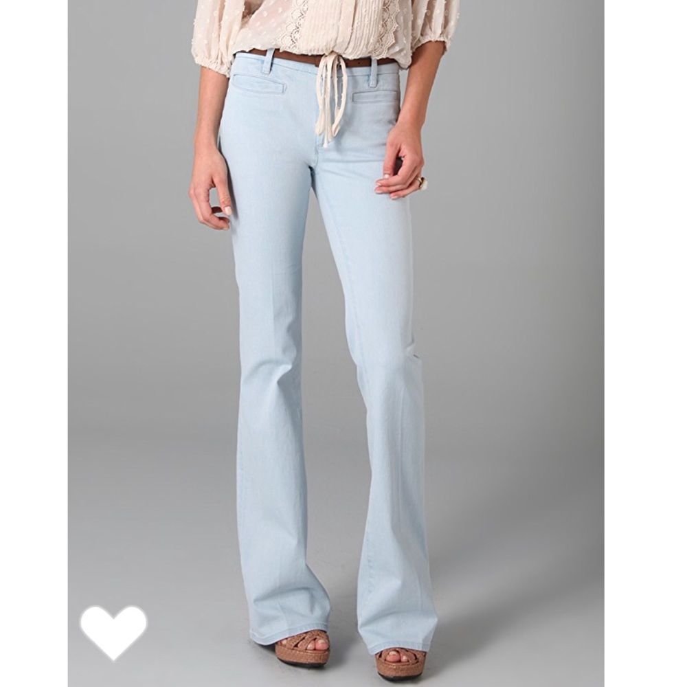 NEW MIH Marrakesh Mid Rise Flare Jeans Size 25